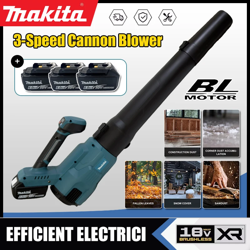 Power Tools Makita - 마키타 무선 송풍기 3단 속도 조절