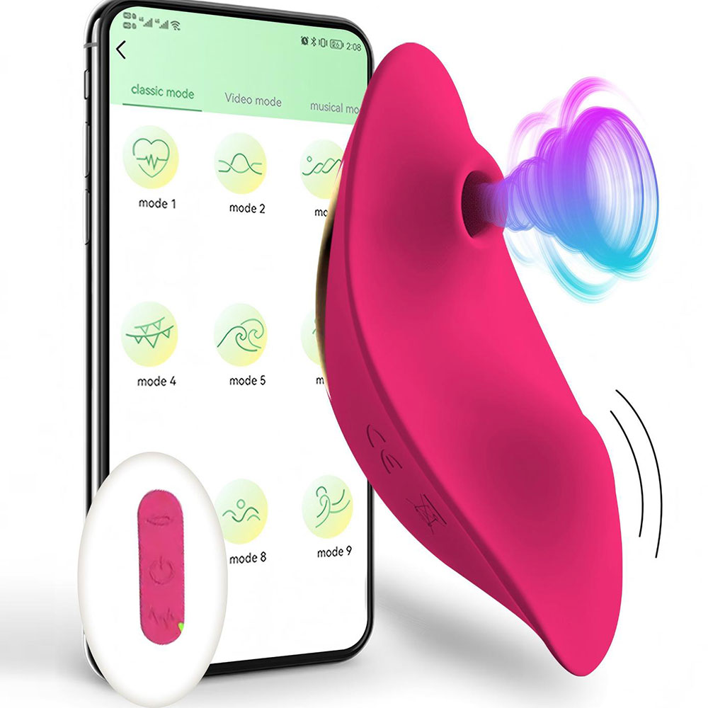 Power Tools App - 앱 원격 제어 흡입 진동기, 여성용