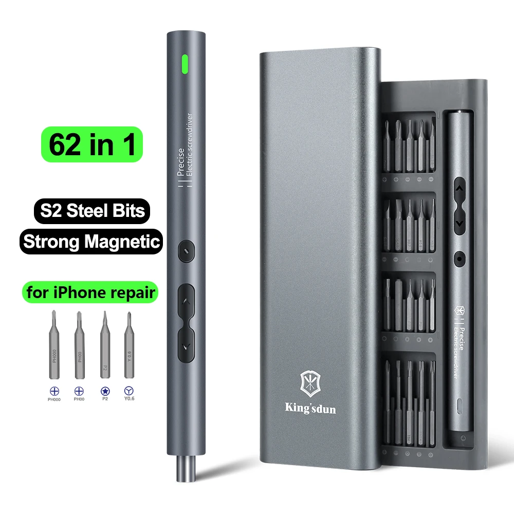 Xiaomi Power Tools - 62/6 in 1 정밀 전기 스크루