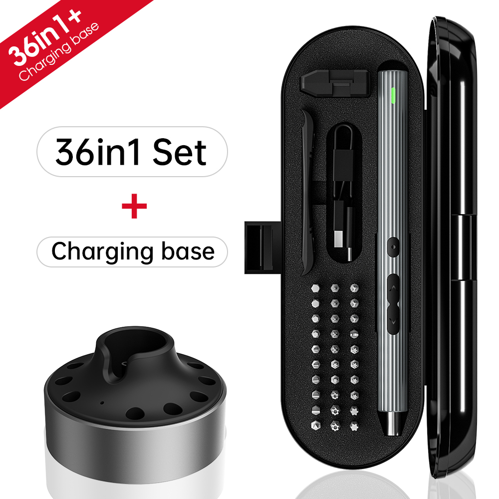 Xiaomi Power Tools - 정밀 전기 스크루 드라이버 세트, 충전식