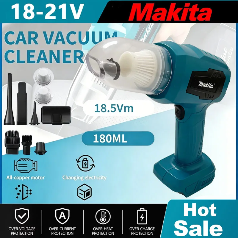 Power Tools Makita - 마키타 무선 미니 차량용 청소기 다기능