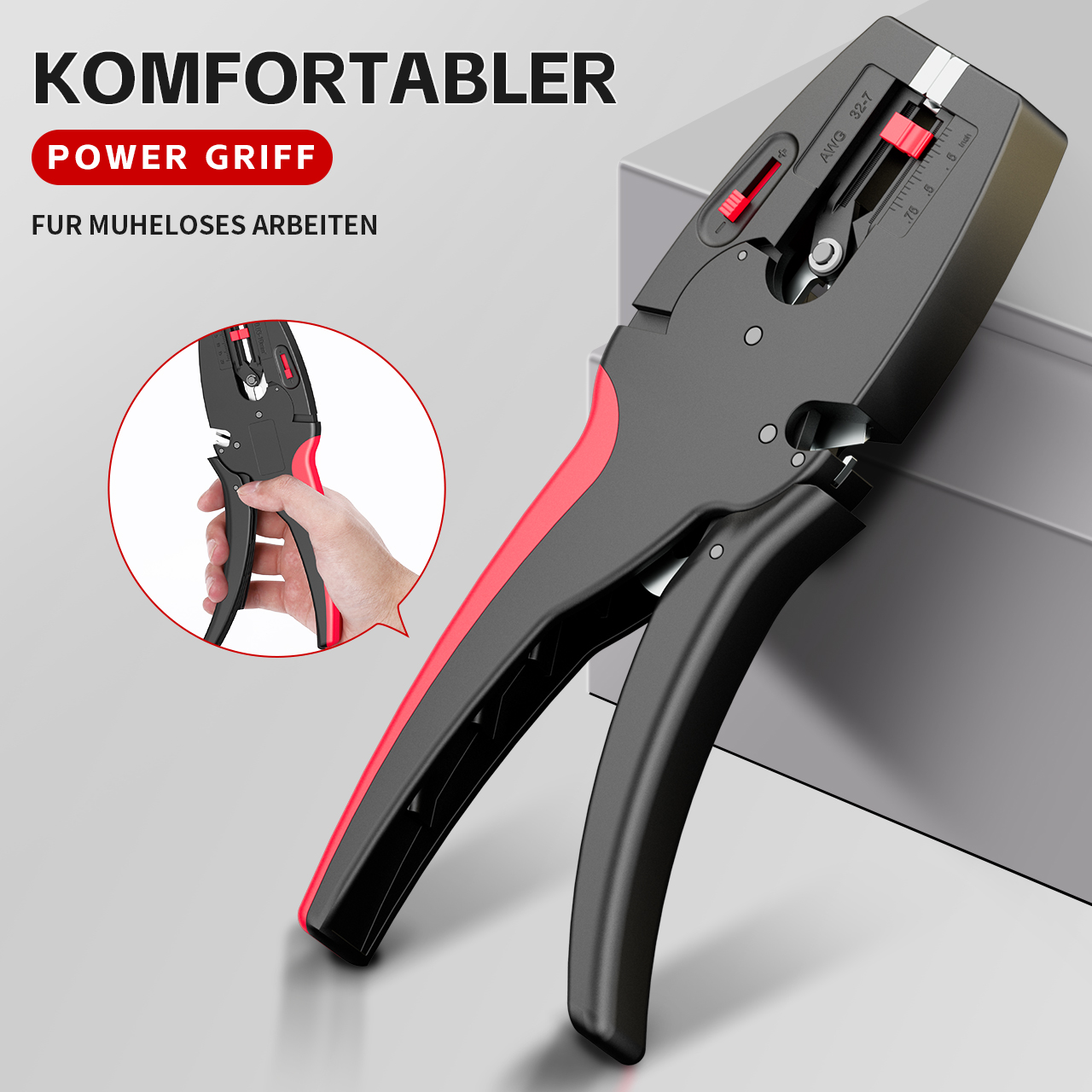 Power Tools Germany - 자동 와이어 스트리퍼 및 커터 플라이어