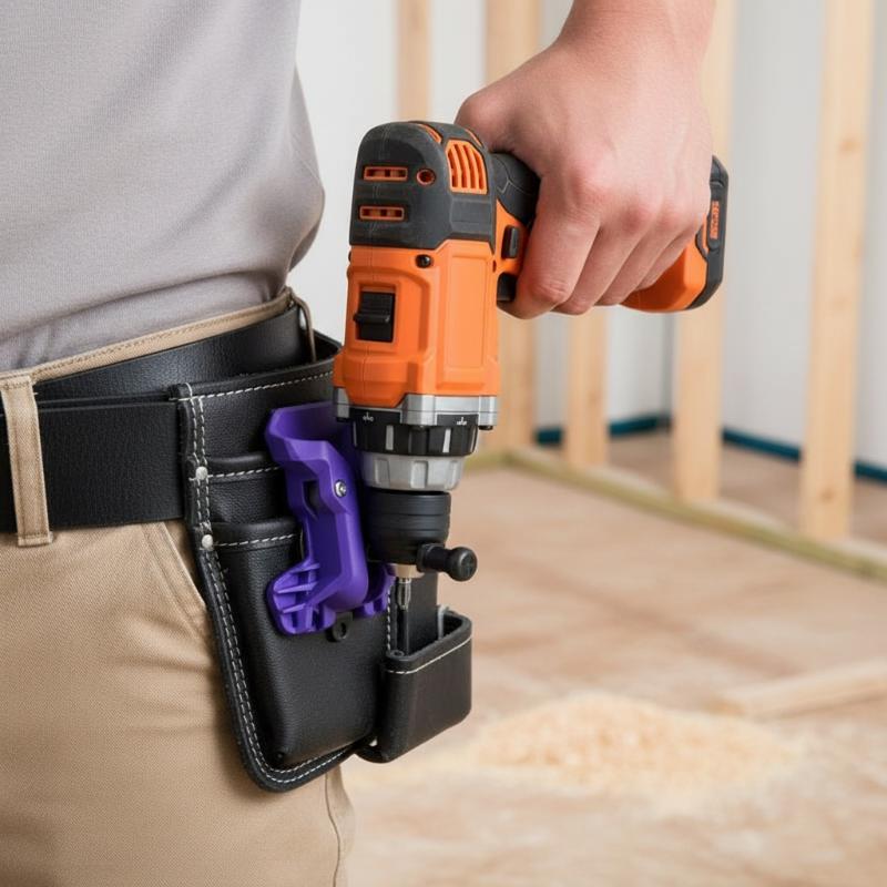 @*자체 잠금식 드릴 홀더 벨트 클립 퀵 릴리스 전기  - Power Tools Software 리뷰 및 가격