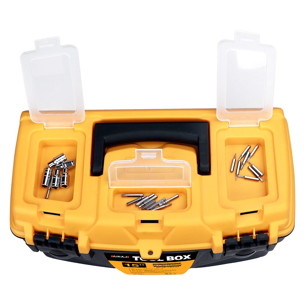 AIRAJ 15/12인치 공구함, 두꺼운 플라스틱 조합 - Power Tools Software 리뷰 및 가격