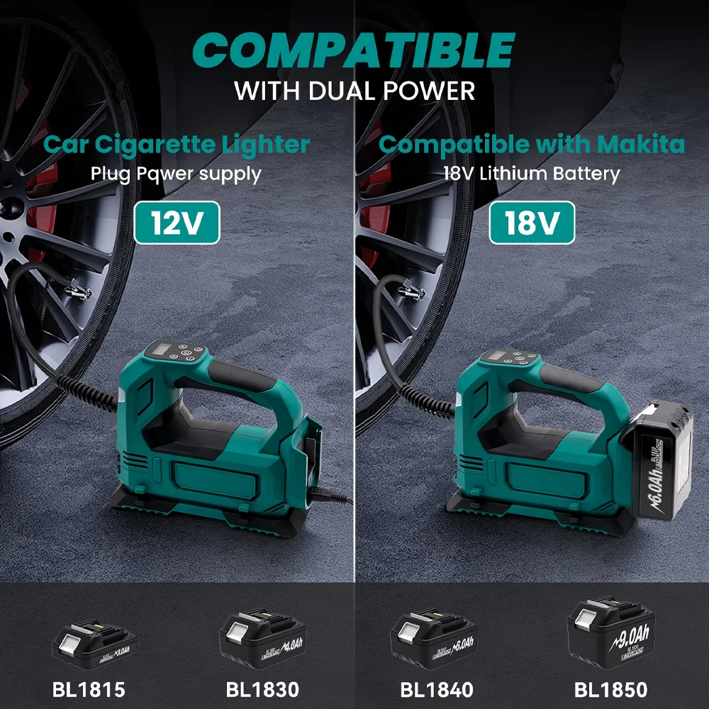 리튬 무선 타이어 공기 주입기 BL1815 BL1830 - Power Tools Makita 리뷰 및 가격