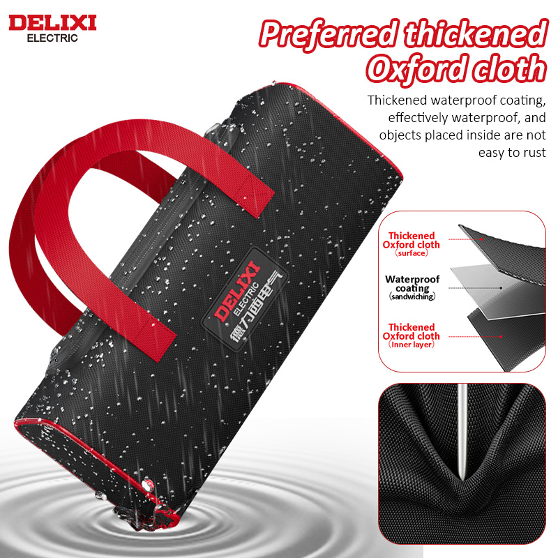 DELIXI 전기 도구 가방, 옥스포드 천 휴대용 보관 - Power Tools Software 리뷰 및 가격