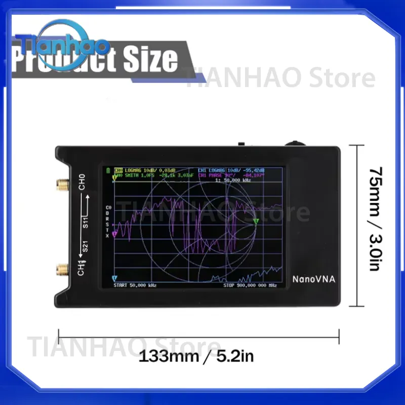 1.5GHz 4인치 벡터 대형 스크린 네트워크 분석기  - Power Tools Vector 리뷰 및 가격