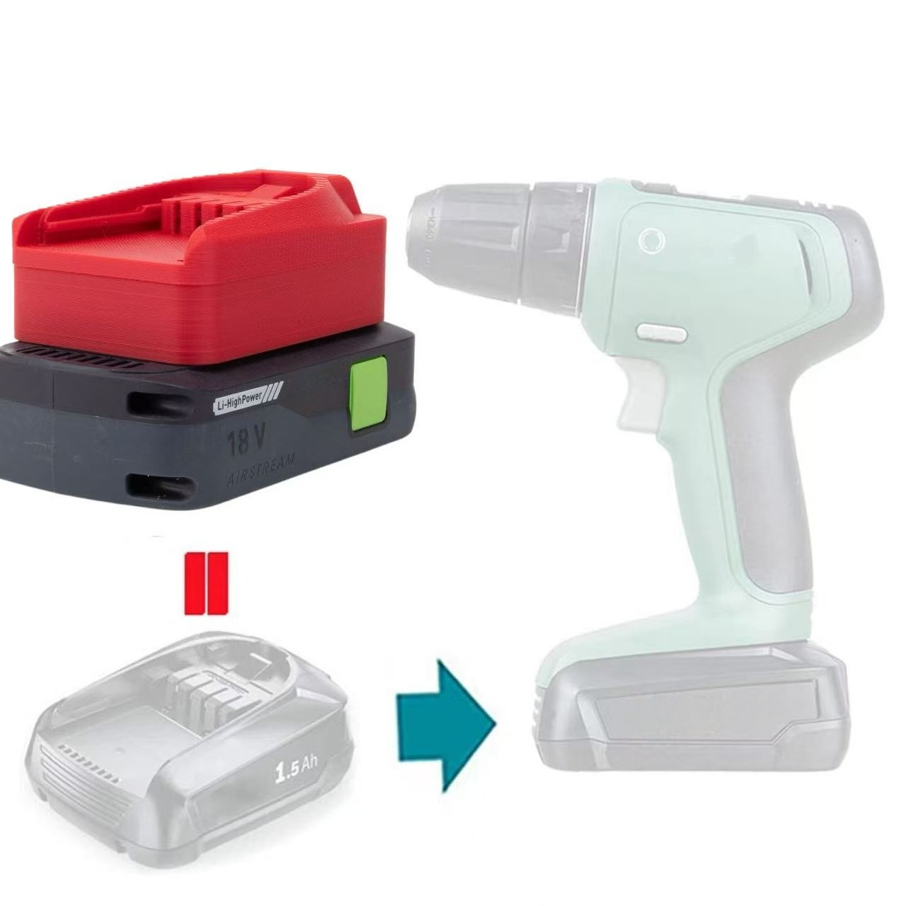 Festool 시리즈 18V 리튬 이온 배터리용 어댑터 - Power Tools Festool 리뷰 및 가격