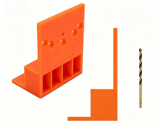 옷장 측면 위치 지정 레이더 디자인 플라스틱 오렌지색  - Power Tools Orange 리뷰 및 가격