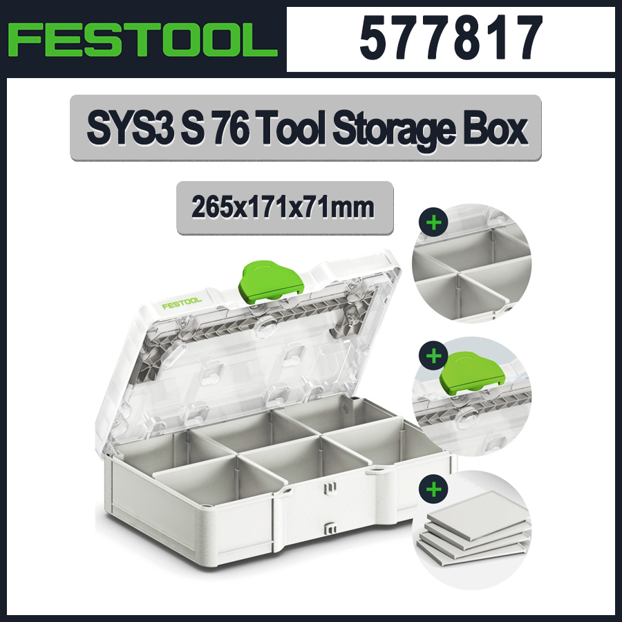 페스툴 SYS3 S 76 전동공구 액세서리용 공구 보관 - Power Tools Festool 리뷰 및 가격