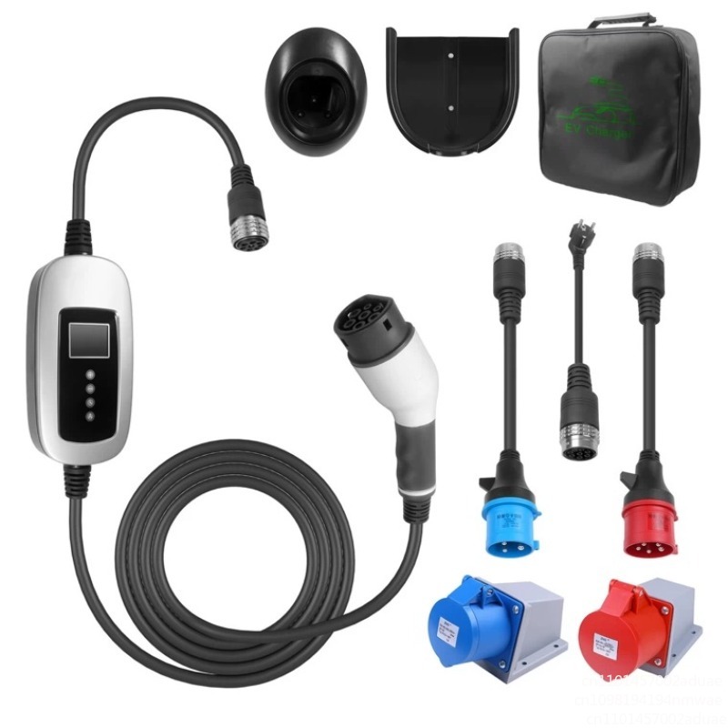 2-in-1 휴대용 AC 차량 충전기 6A-32A 유럽 - Power Tools App 리뷰 및 가격