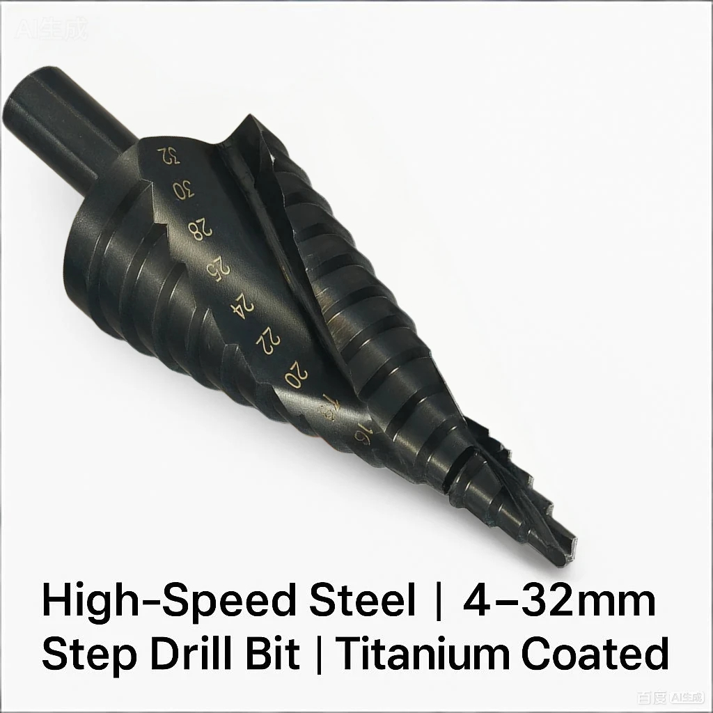 HSS 코발트 스텝 드릴 비트 4-32mm 나선형 콘  - Power Tools Kobalt 리뷰 및 가격