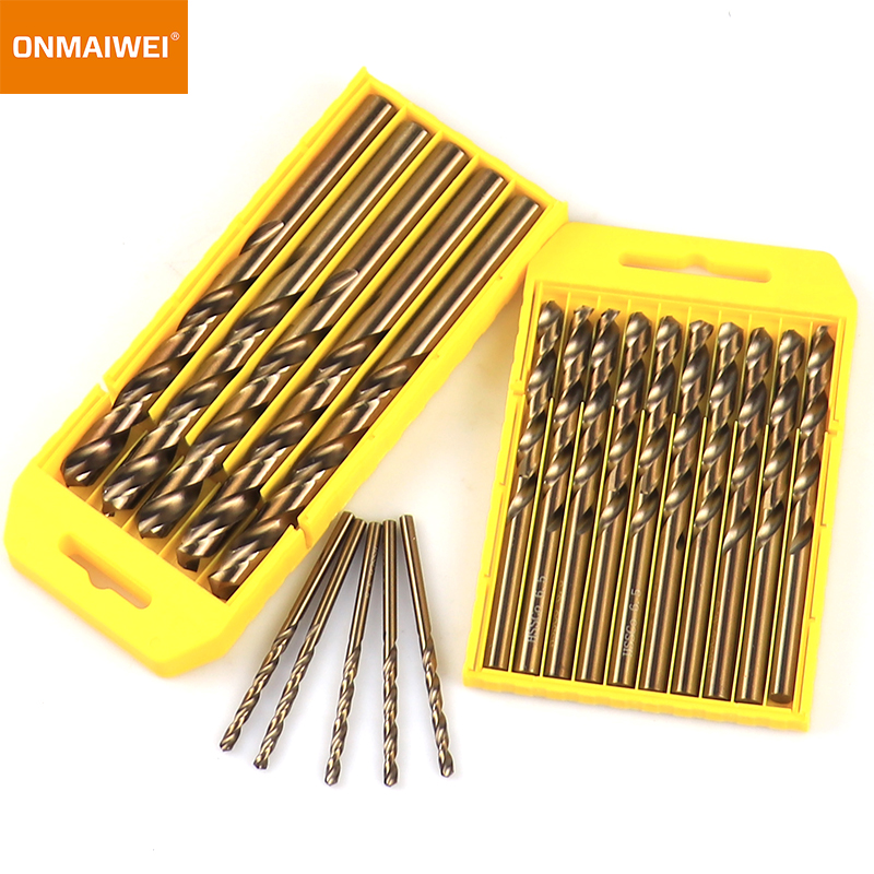 5-10pcs 1-13mm HSS M35 코발트 트위스 - Power Tools Kobalt 리뷰 및 가격