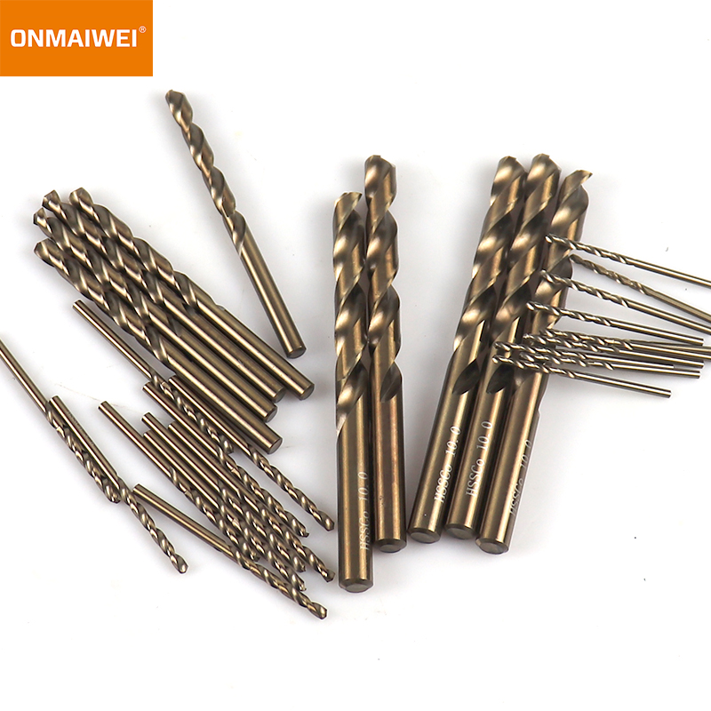 5-10pcs 1-13mm HSS M35 코발트 트위스 - Power Tools Kobalt 리뷰 및 가격