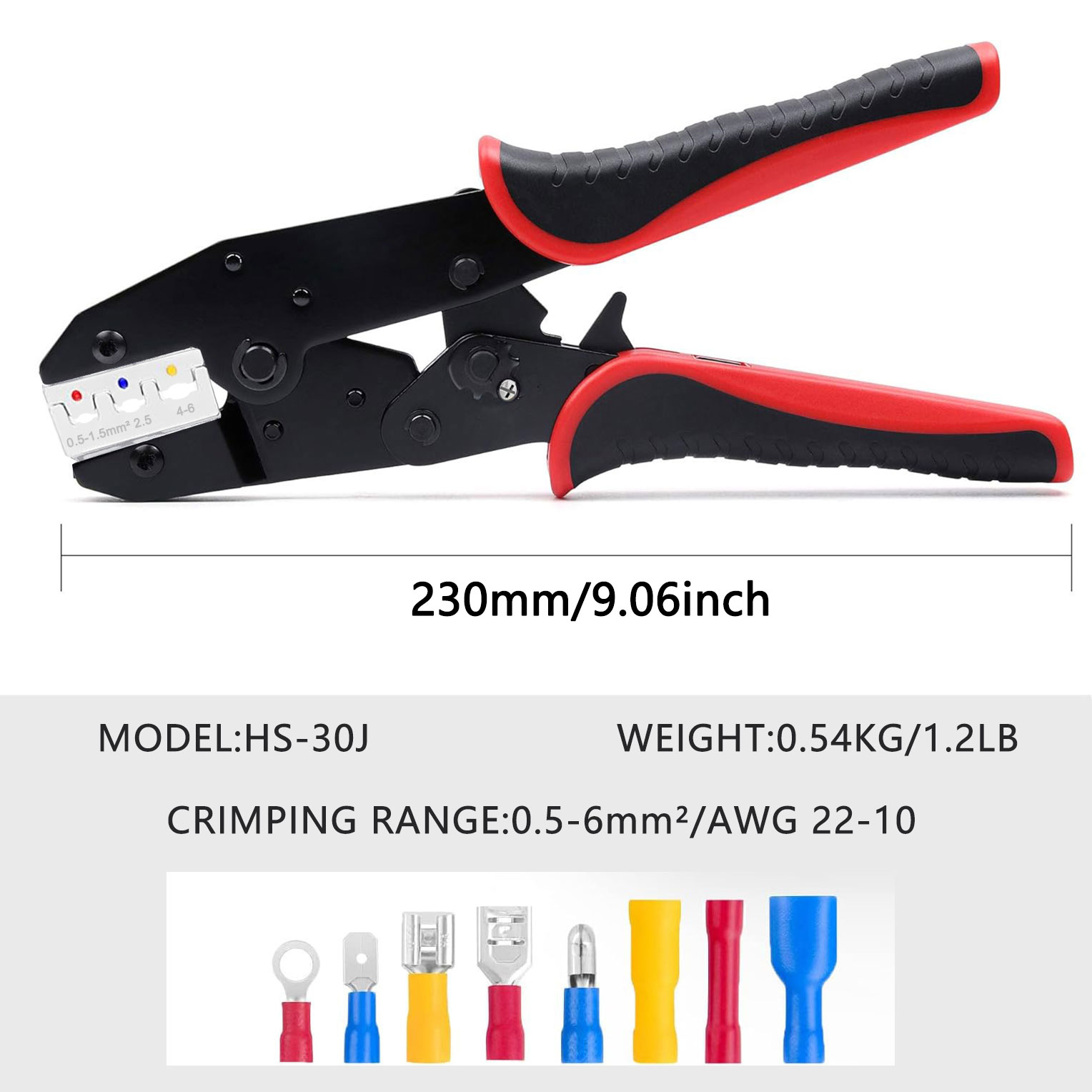 사전 절연 터미널 압착 펜치 키트 HS-30J 클램프  - Power Tools Germany 리뷰 및 가격