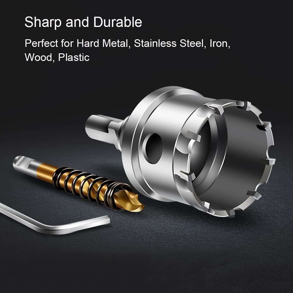 1개 5A 카바이드 팁 TCT 드릴 비트 홀쏘 12-1 - Power Tools Kobalt 리뷰 및 가격